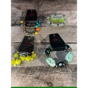 Lot of 4 New Paparazzi Bracelets